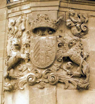 Escudo heráldico de la familia Ramírez de la Piscina