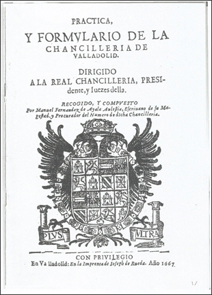 Real Chanciller�a de Valladolid, 1667. Primera parte