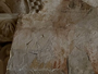 Grabado histórico en el interior de la Basílica de Santa María de la Piscina