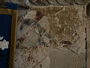 Grabado histórico en el interior de la Basílica de Santa María de la Piscina