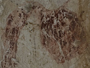 Grabado histórico en el interior de la Basílica de Santa María de la Piscina