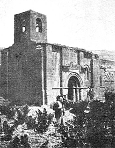 La Bas�lica de Santa Mar�a de la Piscina, en 1906
