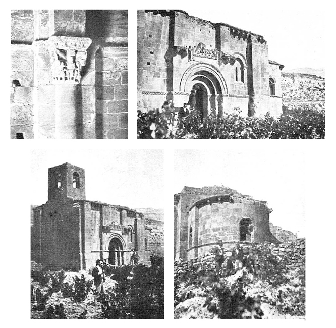 La Basílica de Santa María de la Piscina, en 1906