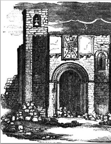 La Bas�lica de Santa Mar�a de la Piscina, en 1849