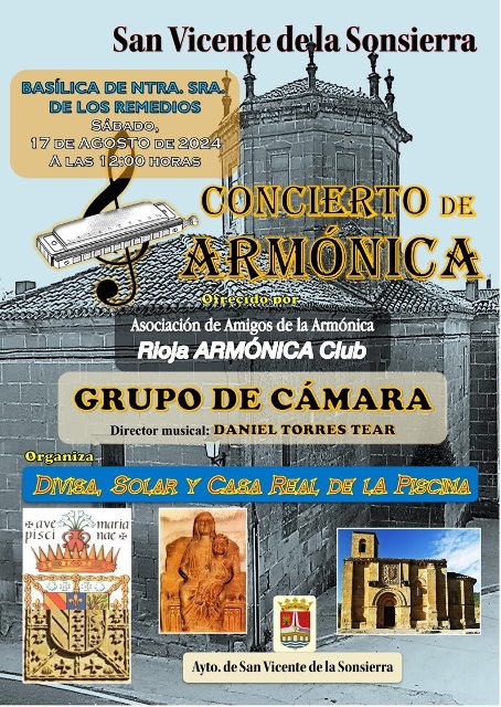 Concierto de armónica del Rioja Armónica Club - Asociación de Amigos de la Armónica. Concierto de armónica del Rioja Armónica Club - Asociación de Amigos de la Armónica